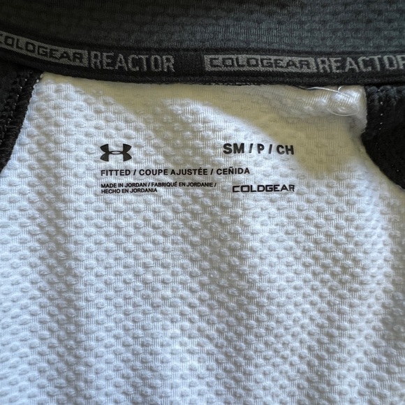 Under Armor 1/4 zip cold gear jacket. - Picture 3 of 5
